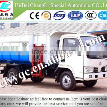 DFAC 4x2 Garbage Truck and 5 m3 Self Loading Garbage Truck for sales