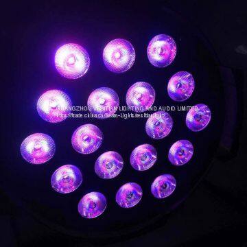 Hot 18PCS RGBW 4in1 10W LEDs Wholesale Indoor Stage PAR Can RGBW LED PAR Light photo-5