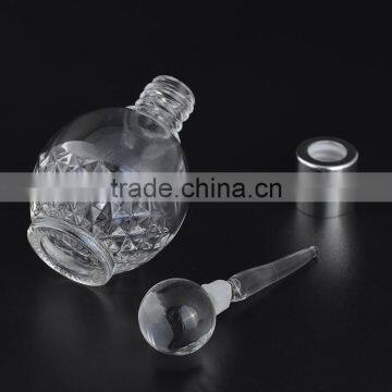 12ml Empty Clear Glass Perfume Bottles With Glass Stick Stopper and Aluminum Cap for Essential Oil Packaging photo-6