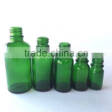 10ml,15ml,20ml,30ml,50ml green glass dispenser bottles for oil