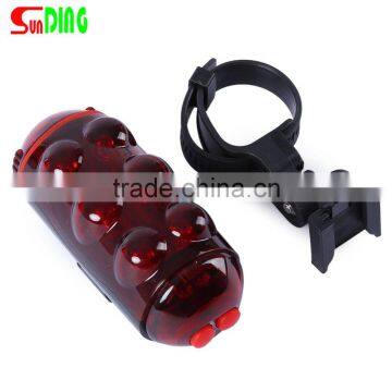 SunDing 10 LEDs Inside 8 Modes Waterproof Taillight MTB Road Bike Super Bright Seatpost Warning Light