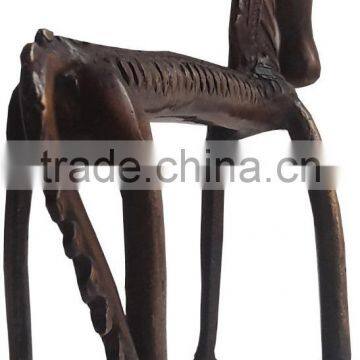 Modern Abstract Art Brass Ethnic Tribal Indian photo-4