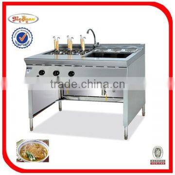 gas convection pasta cooker with tap with bain marie GH-1176 0086-13632272289