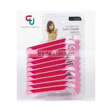 10PC Female Disposable Shaver Razor