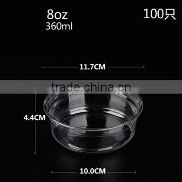 Super Cheap Useful Disposable 12oz Plastic Blister Salad Bowl photo-3