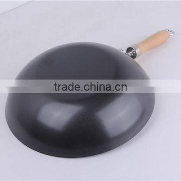 JiaHe Metal Factory Kitchen Utensils Cantonese Carbon Steel Wok photo-3
