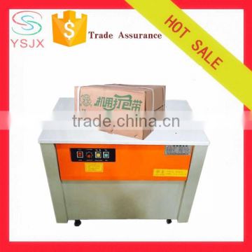 Semi automatic carton box strapping machine for pp strapping