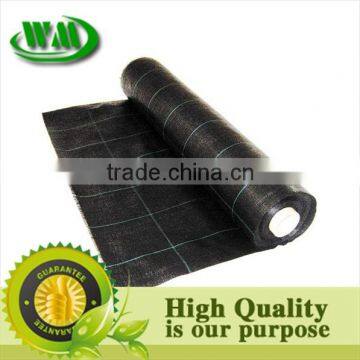 Black PP weed barrier for garden