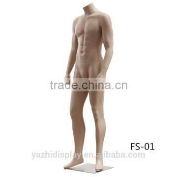 Window Display Fiberglass Matt Skin Muscle Male Mannequin for Sale photo-2