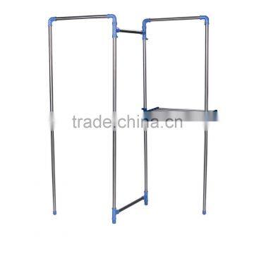 Double Three Transfer Shapes Clothes Rack and Blanket Drying Rack photo-3