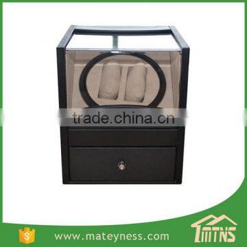 2+4 Automatic Rotation Leather AC/DC & Battery Operated China Watch Winder Box photo-5