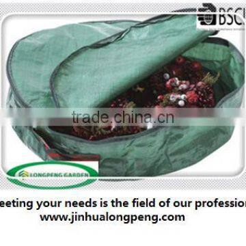 PE Christmas Wreath Storage Bag
