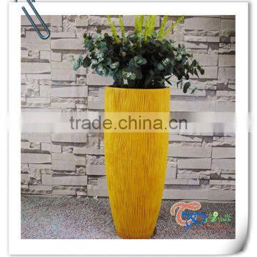 Popular Outdoor Large Tall Decorative Cylinder Flower Plant Pot photo-2