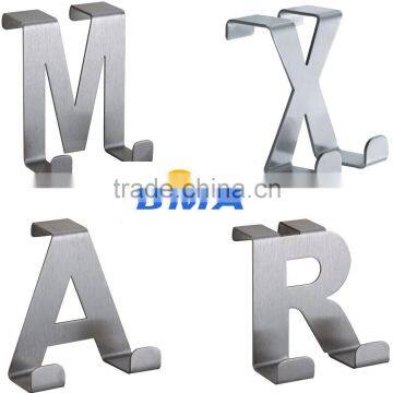 Home Use Coateded White Stainless Over The Door Single Hook photo-5