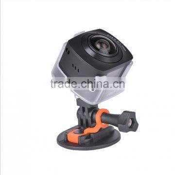 Factory Sale 360 Degree VR Waterproof Wifi Sport Camera Outdoor Mini Video Camera With Multifunctional
