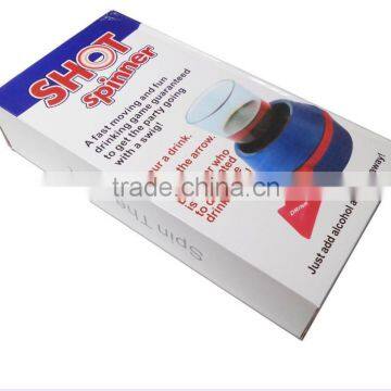 2017 Hot Spin The Shot Arrow Turntable Game Glass, KTV/Bar/ Party Table Funny Game Shot Spinner Drinking Glass For Wholesale photo-6