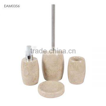 Fashion Marble Pattern Cement Bathroom Accessory Set