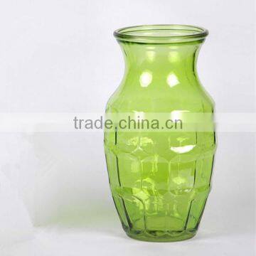 cheap wholesale glass vase with painting