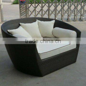 Newest Design Outdoor Big Sun Bed Rattan Day Bed photo-6