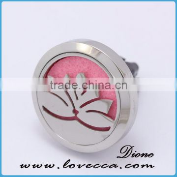 Stainless Steel Aromatherapy diffuser locket for car, Car Vent Clip Diffuser, Car Freshener Clip