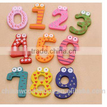 Popular Wooden Lovely Number Label Stickers for Kids photo-2