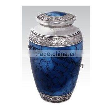 Metal Fancy Urns | Brass New Design Metal Urns | Burial Urns for Sale | Cheap Urns photo-2