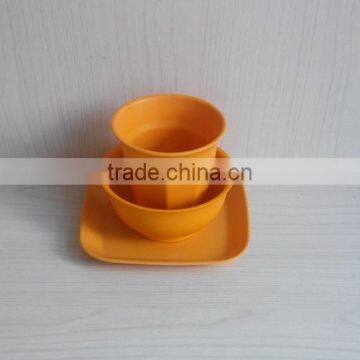 Reusable Biodegradable Eco Bamboo Fiber Dinnerware Set(BC-CS1032)