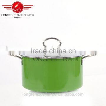 2016 3pcs Stainless Steel Color Steel Handle High Pot Set photo-3