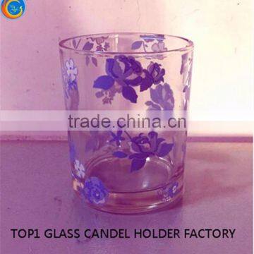 Small Rose Gold Votive Mercury Glass Gold Tea Light Holder Candle Votive Wedding Decoration photo-5