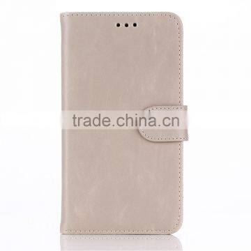 High Quality Crazy-horse PU Card Bumper/pocket Cell Phone Case for LG photo-5