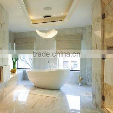 Indoor Bathroom Decoration Stone Carving Baignoire en Marbre photo-2