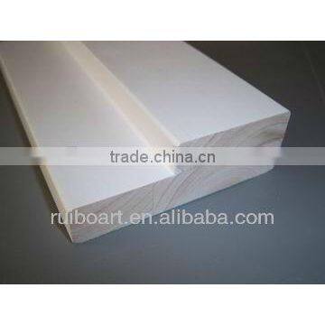 Gesso White Primed Skirting Board for Buidling Decoration MDF Board photo-6