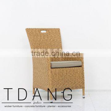 Costas Wicker Dining Chair - Handmade Vietnam Wicker Furniture - Outdoor Poly Rattan photo-2