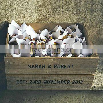 Custom Personalised Weding Crate photo-2