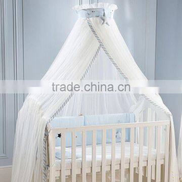 Lovely Summer Holiday Blue Star Mosquito Net and Bed Crown for Baby Cot BF11-08023d photo-3