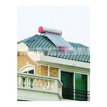 Pre-heated pressurized solar water heater production 300L aluminum frame