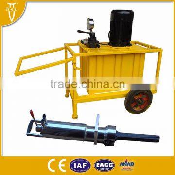 electric motor rock and concrete splitter machine for sale