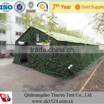 Tent exporter outdoor military heavy duty canvas tent for sale