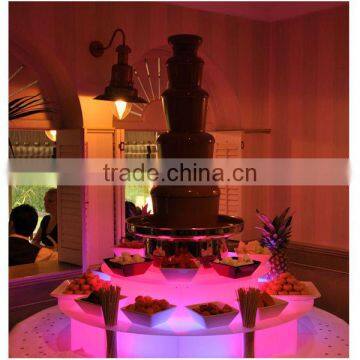 CHOCOLAZI ANT-8110 CE&RoHS Auger Chinese 39.5" Commercial Stainless Steel Chocolate Fondue Anywhere!