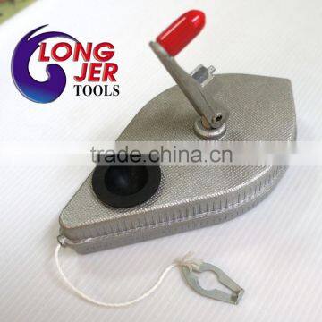 Metal Polish Aluminum Case Measuring Layout Tool String Chalk Line Reel photo-2