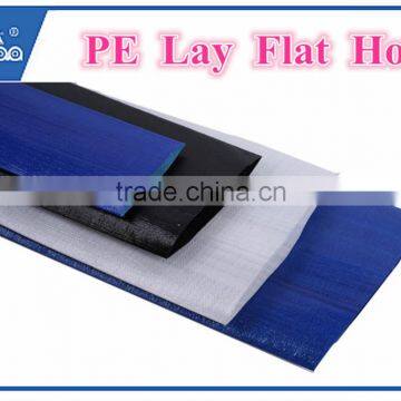 PE plastic lay flat hose for drip irrigation