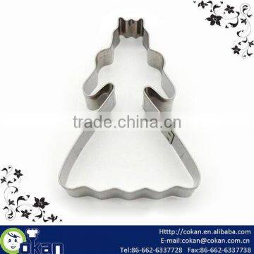 Princess Shape Stainless Steel Cookie Cutter,Biscuit Cutter CK-CM0090