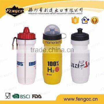 new arrival ldpe travelling Portable square water bottle plastic