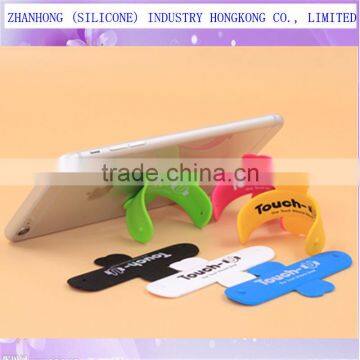 Touch u silicone mobile phone stand holder