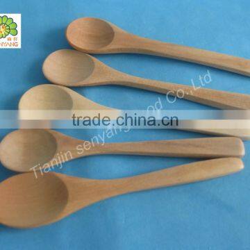 disposable birch wooden high grade cutlery set