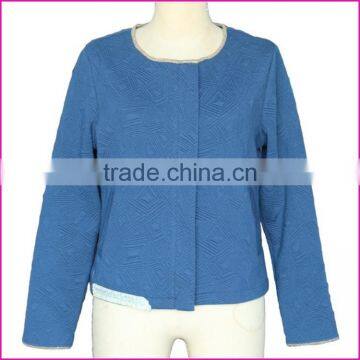 custom worsted contrast color cloak jacket for ladies cheap