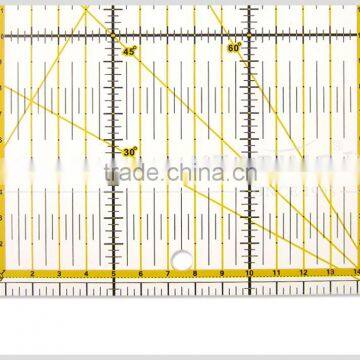 Kearing Pro 3mm Thickness Durable Acrylic Patchwork Ruler With Long Diagonal 30 * 15 cm Scale for Handicraft Design # KPR3015 photo-3