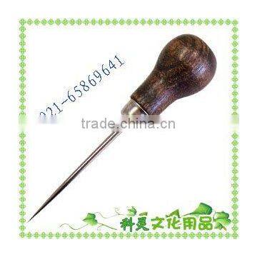 kearing Brown sewing Wood handle awl # HA6535