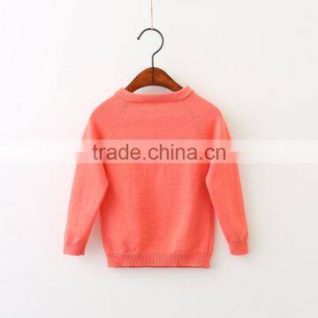 Fashon Designed Handmade Knitting Fabric Baby Sweater With Shoulder Button photo-2