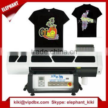 Diy A3 dtg t shirt printer with double working stations